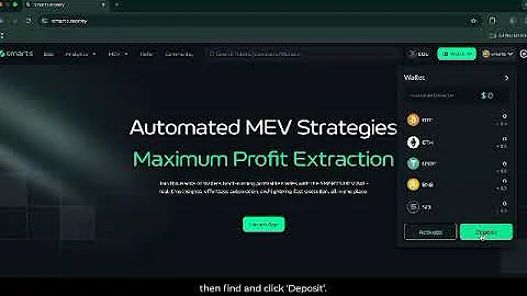 Smarts MEV Bot Deposit