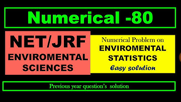ANOVA numerical question| f-ratio| NTA UGC NET JRF environmental sciences| mind mapping