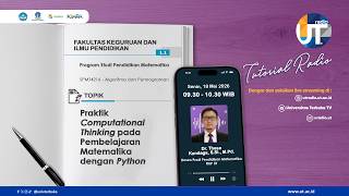 Praktik Computational Thinking pada Pembelajaran Matematika dengan Python - SPMT4216