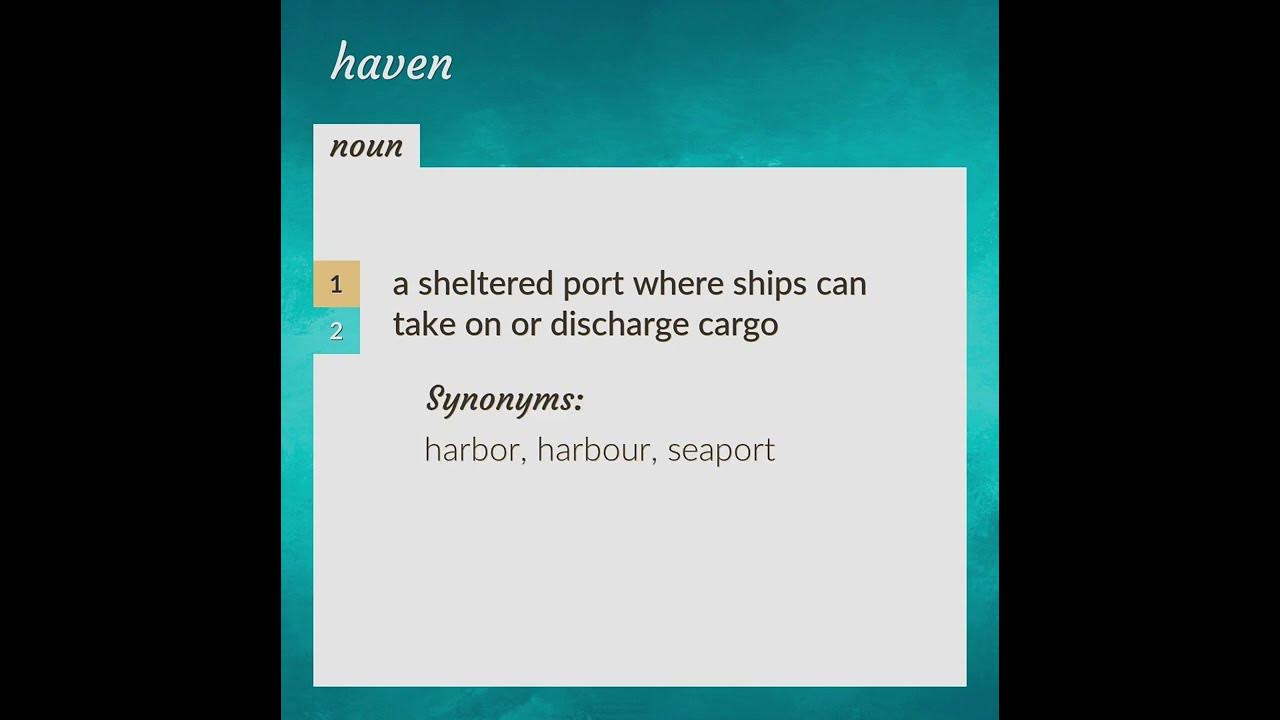 haven-meaning-of-haven-youtube