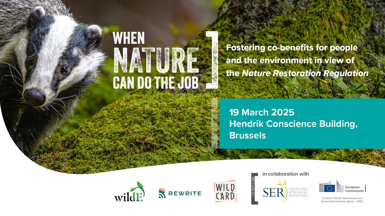 “When Nature Can Do the Job”: science-policy event Brussels 19th March 2025
