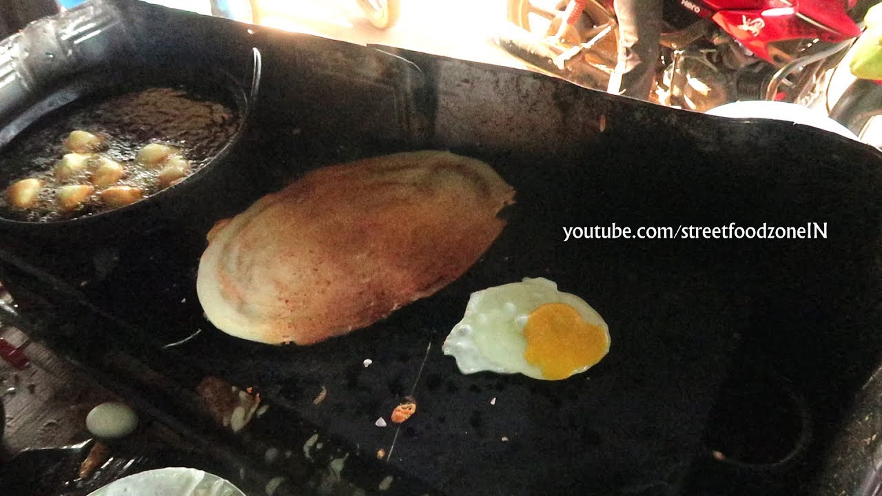 Village EGG Dosa | Egg karam Dosa at my Village | Anda Dosa | Nellore Street Food | Street Food Zone