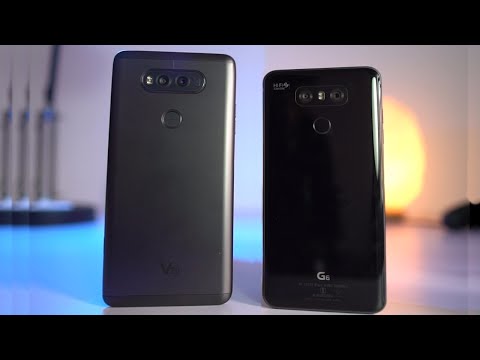 LG G6 vs LG V20 Speed Test