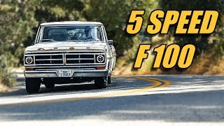 TheCraig909 Shreds His Ford F100 5 Speed Pickup Truck! @Thecraig909