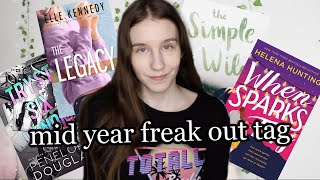 I Read 100+ Books in 6 Months | Mid Year Book Freakout Tag 2021