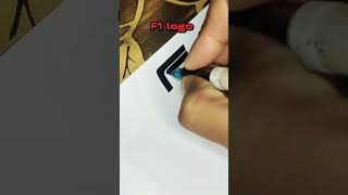 F1 Logo With Calligraphy Pen