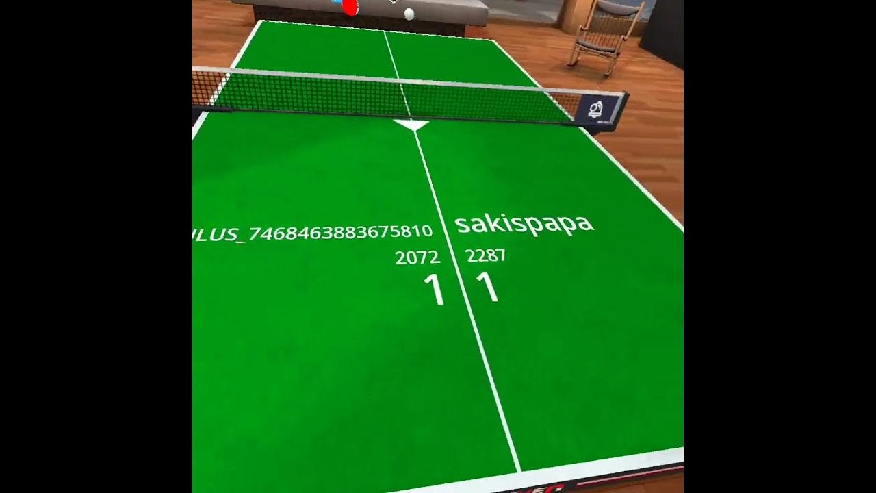 Eleven table tennis with sanlaki (Quest 2) YouTube
