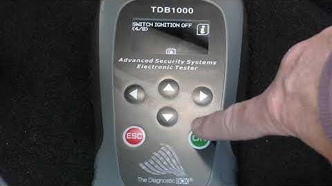 DS3 Crossback 2019 tutorial for TDB1000 pin read and key programming