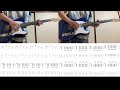 ASIAN KUNG FU GENERATION お祭りのあと ギター 弾いてみた TAB譜付