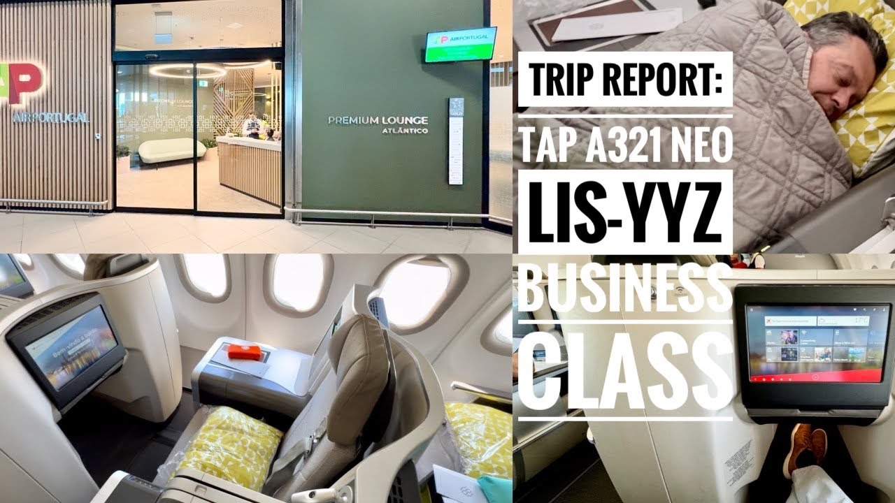 TAP Air Portugal A321LR neo Business Class Throne Seat LisbonToronto