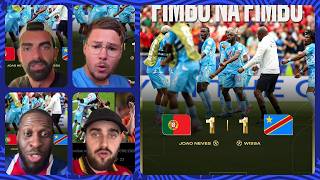 Portugal 1-1 RDC : Le choc qui fait mal ! 🇵🇹🇨🇩
