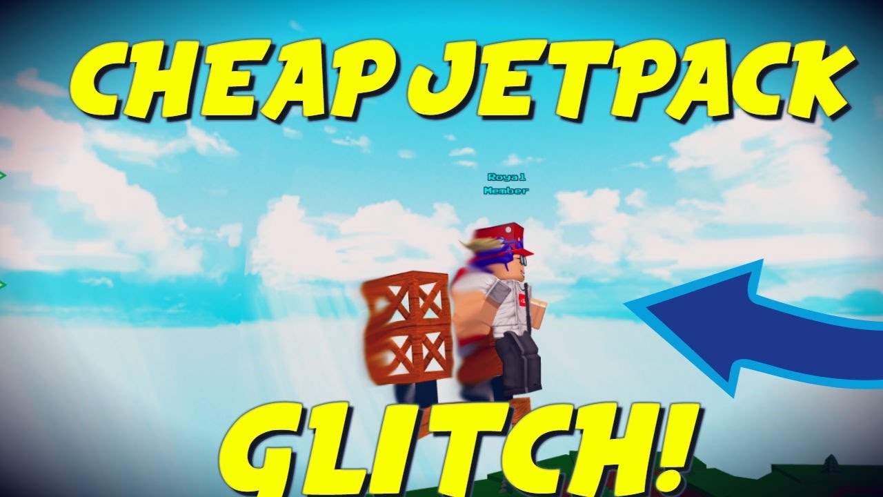 cheap jetpack glitch! roblox build a boat for treasure