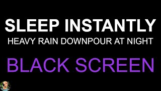 NO THUNDER Rain Sounds For Sleeping BLACK SCREEN To Sleep Fast, Beat Insomnia with Still Point