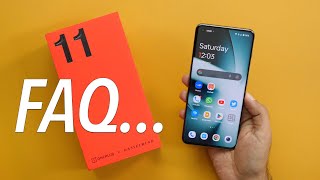 OnePlus 11 - Your Frequently Asked Questions Answered