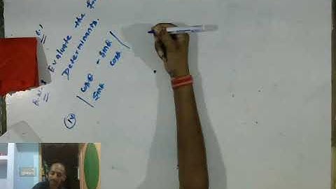 Solution of K. C. Sinha |DETERMINANTS  EX- 6.1 (Q.N.1-5) PART-1 | MATHS WITH EDU. AMIT KISHOR