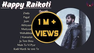 HAPPY RAIKOTI ROMANTIC HIT'S : JUKEBOX | Punjabi Love Songs | Soulful Playlist | Guru Geet Tracks screenshot 1