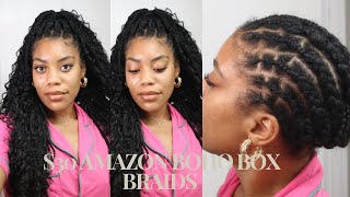 $30 Boho Box Braids Amazon | Answering all questions