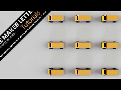 How to make an array in Autodesk Fusion
