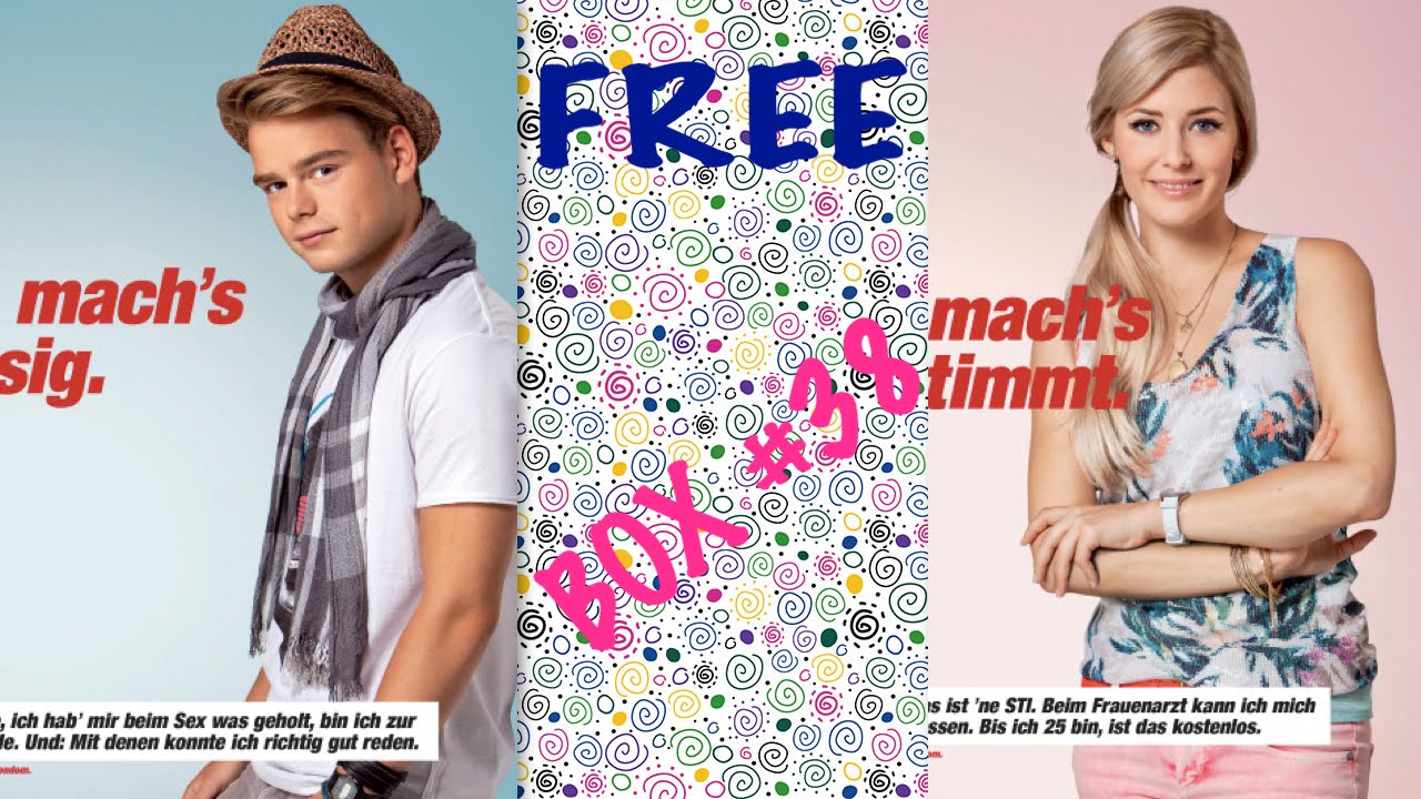 FREE BOX #38 - "bzga" - заказ плакатов и открыток