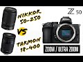 Tamron 18-400 on a FTZ Adapter Vs Nikon's Nikkor Z mount 50-250 Using a Nikon Z50