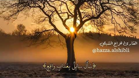 هزاع الشبلي || سورة المعارج