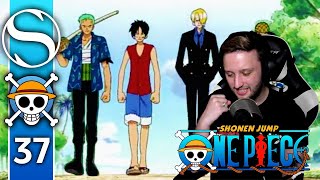 LUFFY SAVES NAMI!!! iM IN SO MUCH PAIN!!! One Piece Episode 37 Reaction 