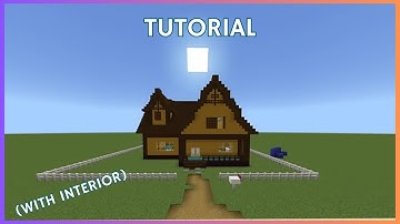 Minecraft Tutorial: How To Make Hello Neighbor Alpha 2 Player House with Interior! (Remake)