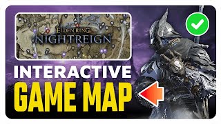 Como encontrar o mapa interativo do jogo para Elden Ring Nightreign