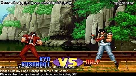 KOF 98 LIVE MATCH Faraz Baig Pakistan vs  SHeikh85United arab emirate