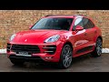 2018 Porsche Macan S Red Interior