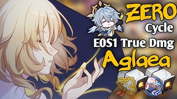 True damage E0S1 Aglaea 0 cycle Showcase | MoC 12 v2.7 | Honkai: Star Rail