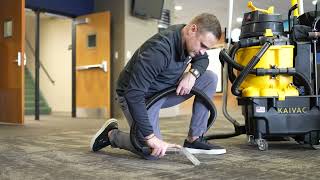 Kaivac All Floor™ for Cleaning both Carpeted and Hard Flooring