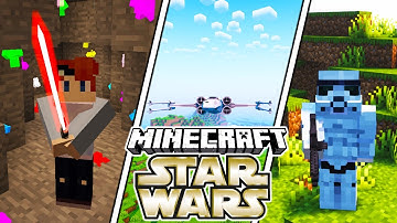 The BEST Star Wars Mods in Minecraft | Galaxies Mod vs Advanced Lightsabers Mod