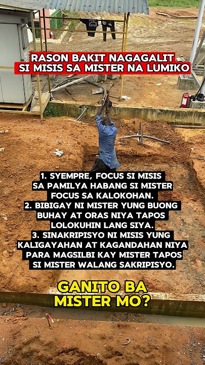 RASON Bakit NAGAGALIT si MISIS sa MISTER na LUMIKO