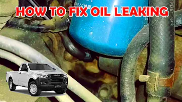 Stop Oil Leaks Instantly! See How We Solved an Isuzu D MAX Problem!