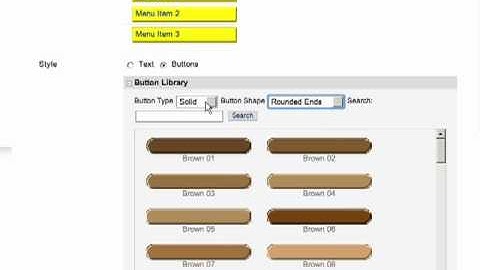 Staff guide on how to change the menu style on Blackboard