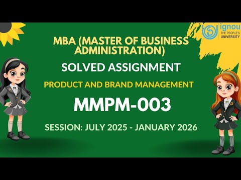 MMPM-003 MBA Solved Assignment 2025-2026 | IGNOU MBA 3rd Semester ...