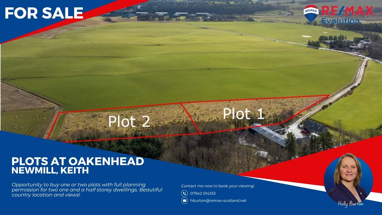 Plots at Oakenhead, Keith