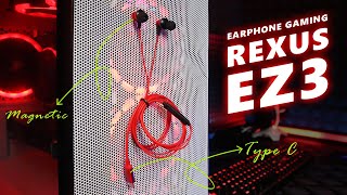 Earphone Rexus EZ3 Type C Connector With Mic