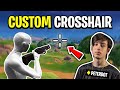 How To Get Custom Crosshair in Fortnite! (Used By Pros)