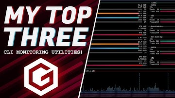 My Top 3 Command Line Interface Monitoring Utilities