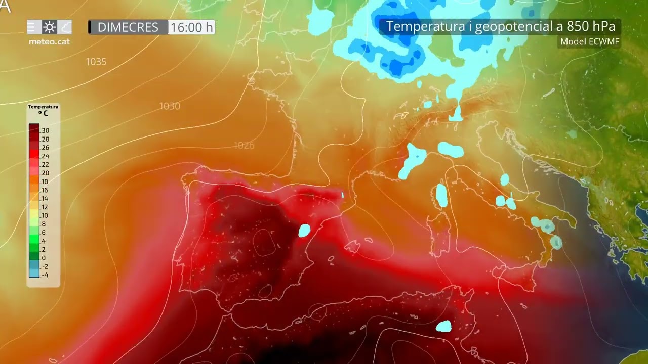 Predicció general per a dissabte 18-07-2026