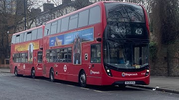 FRV. Stagecoach London Route 425. 11348 SK20AYA. Enviro 400MMCSH