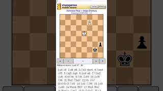 Beautiful Chess Ending! Brilliant Knight Sacrifice! #chess #chessgame #catur #magnuscarlsen #mvl