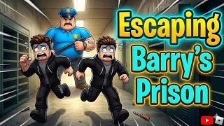 I escape the barry's prison #lord nansha Roblox 