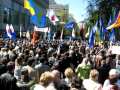 Ющенко під крики ганьба тікає з протестного мітингу