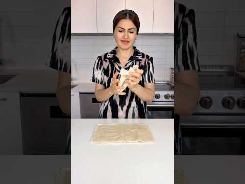 Let’s make a very tasty and protein dessert from thin dough for baklava today.