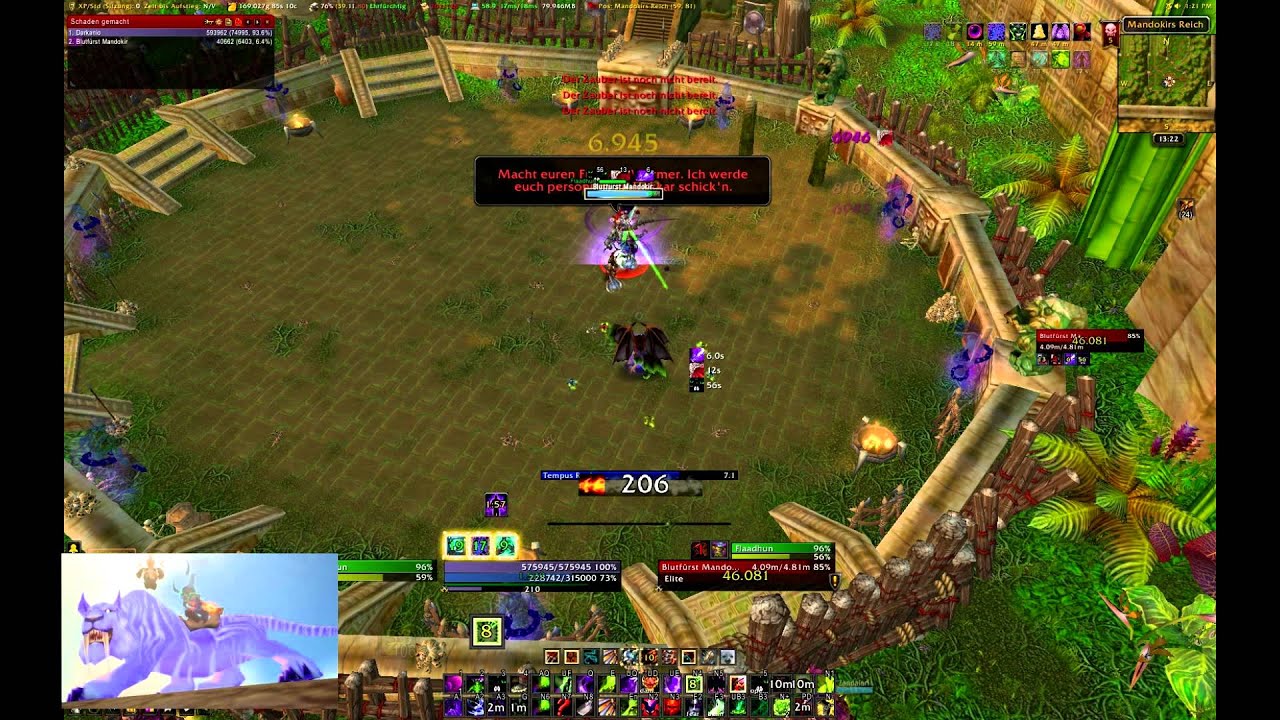 [WL solo] Mandokir Zul Gurub [lvl 90 Demo] - YouTube