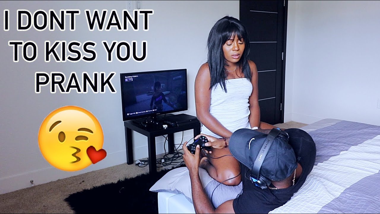 I Don T Want To Kiss You Prank Youtube