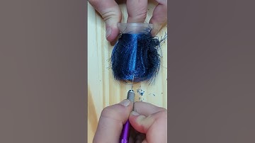 No 🎵 Blue thread cutting #asmr #threadcutting #asmrsounds #asmrcommunity #visuallysatisfying